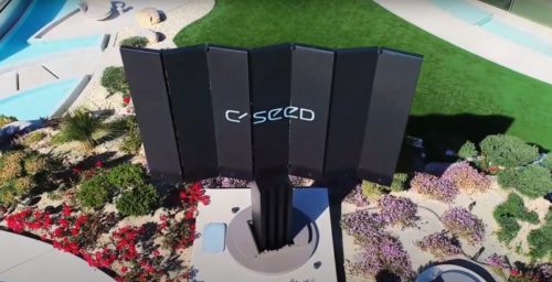 C SEED World’s First folding TV N1